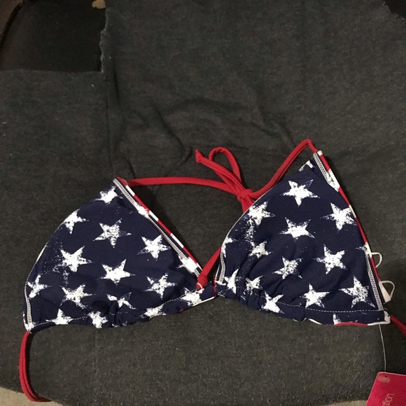 American flag triangle bikini NWT - Picture 3 of 4